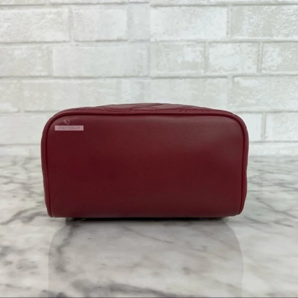 Kate Spade Natalia Burgundy Mini Convertible Leather Backpack